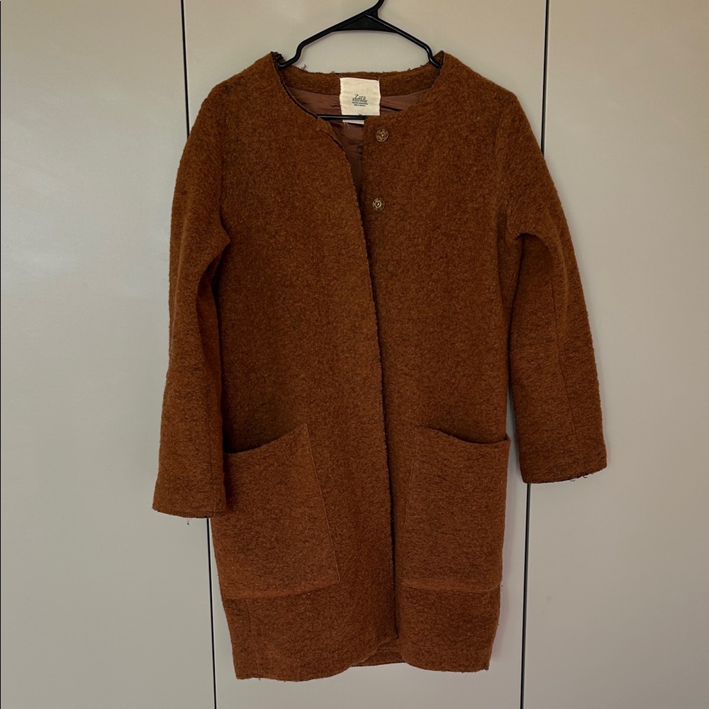 Zara Knitwear in Rich Brown